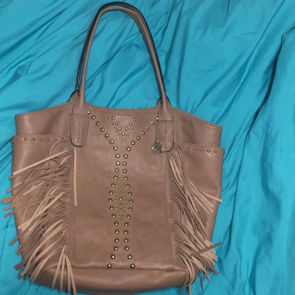 Big Buddha fringe purse